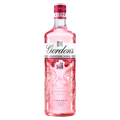 Gordon's Premium Pink Gin Based Flavoured Spirit Drink 35% vol 70cl PMP