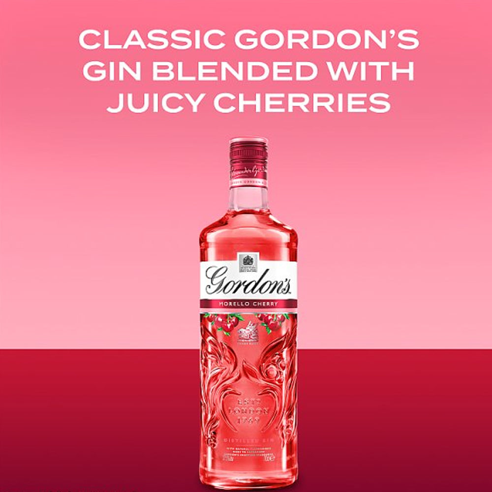 Gordon's Morello Cherry Distilled Gin 37.5% vol 70cl Bottle