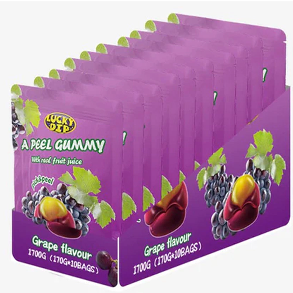 Pick & Peel Fruit Gummies 170g – Assorted Flavors (10 Count)