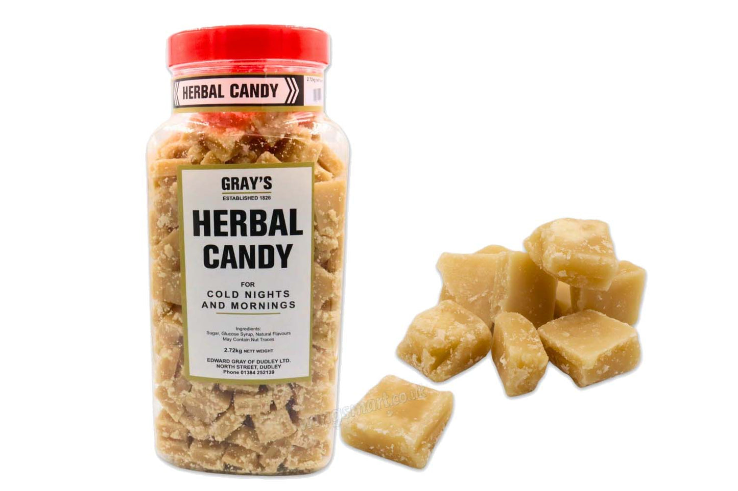 Gray's Herbal Candy (1kg, 2kg or 2.72kg Jar)