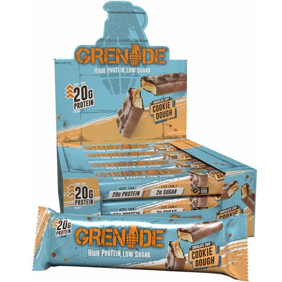 Grenade Chocolate Chip Cookie Dough Flavour 12 x 60g