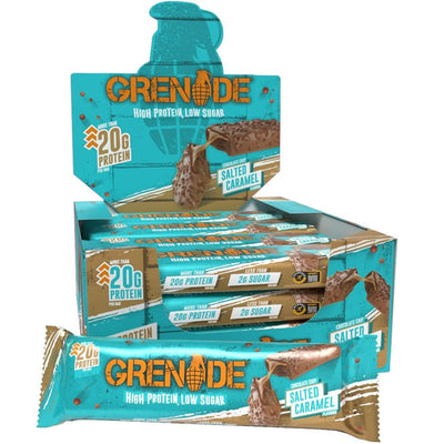 Grenade Chocolate Chip Salted Caramel Flavour 60g (Case of 12)