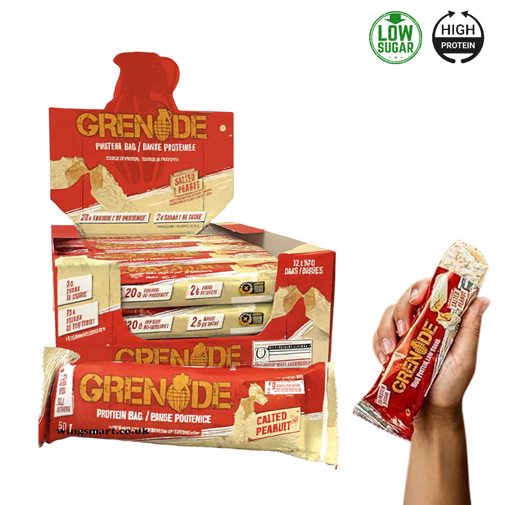 Grenade White Chocolate Salted Peanut Flavour 60g