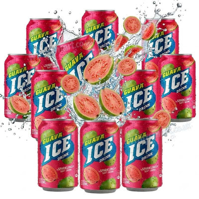 Ice Guava Sparkling Drink Can 330ml(Pack of 24)