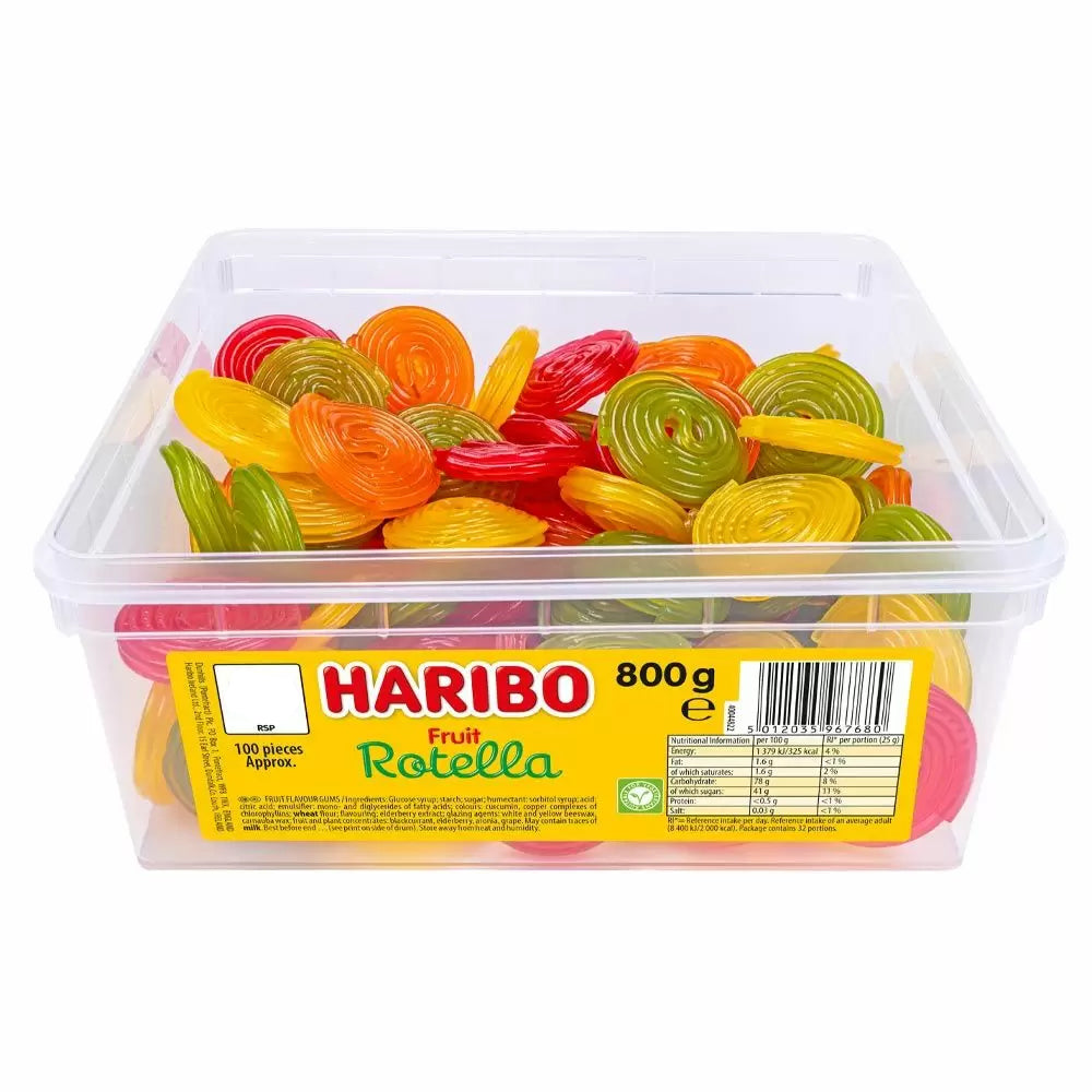 Haribo Rotella Tub 800g - WingsMart