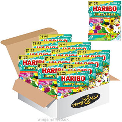 Haribo Buzzy Bees PMP Share Bags 140g