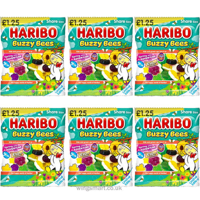 Haribo Buzzy Bees PMP Share Bags 140g