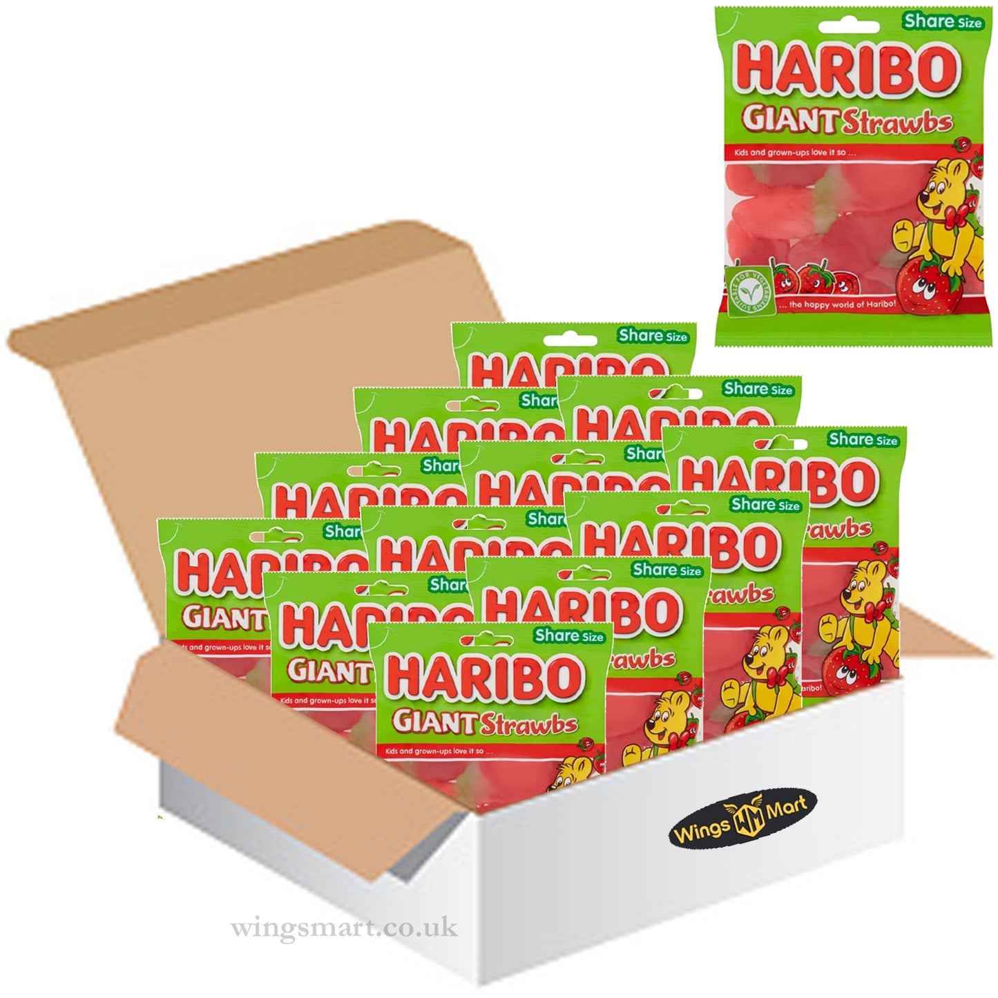 Haribo Share Bags Assorted Sweets 160g