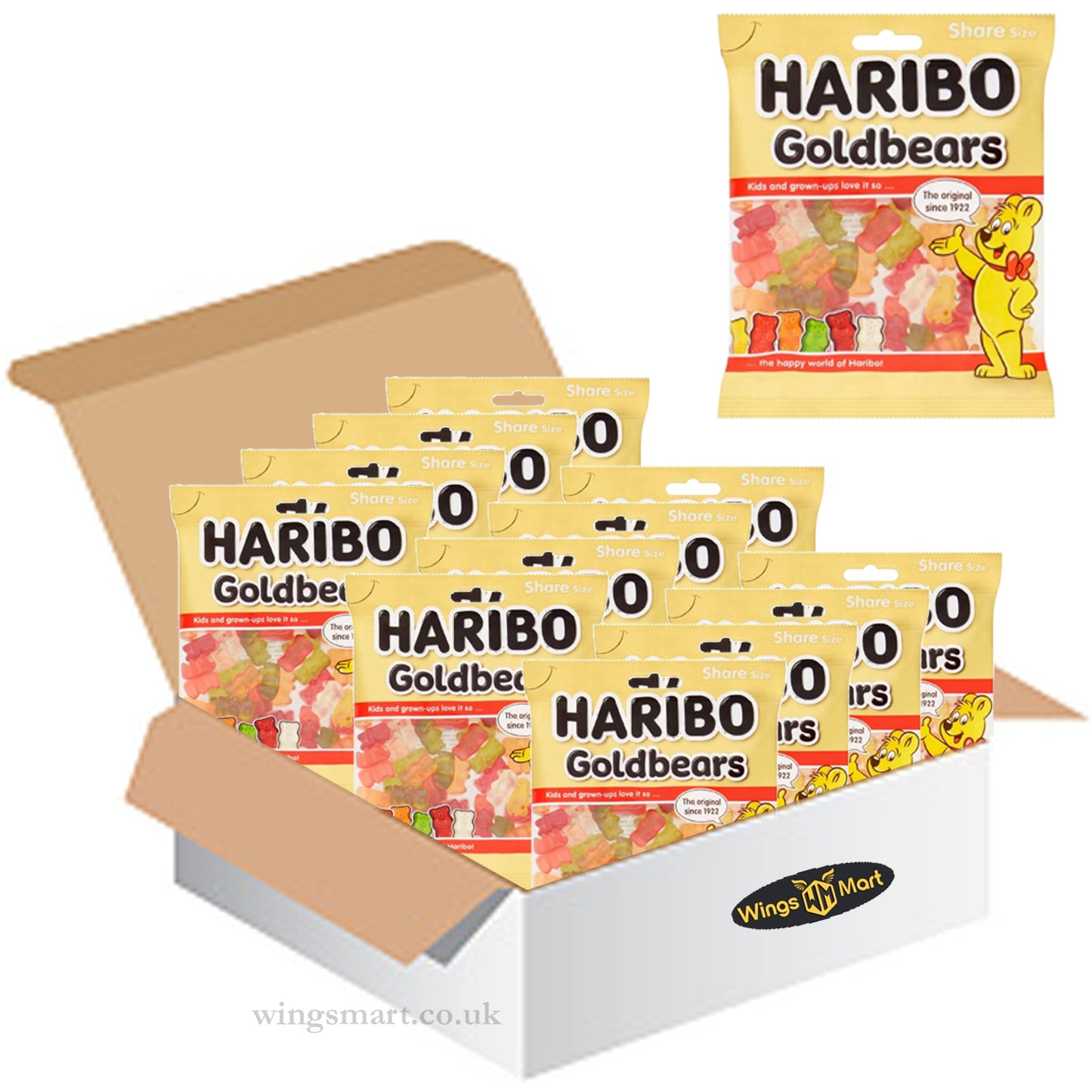 Haribo Share Bags Assorted Sweets 160g