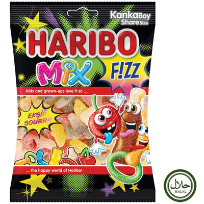 Haribo Halal Fizzy Mix 70g