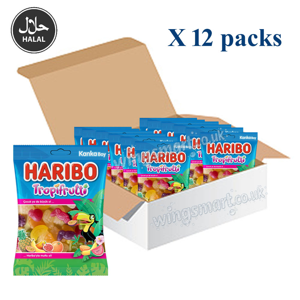 Haribo Halal Tropifrutti 80g