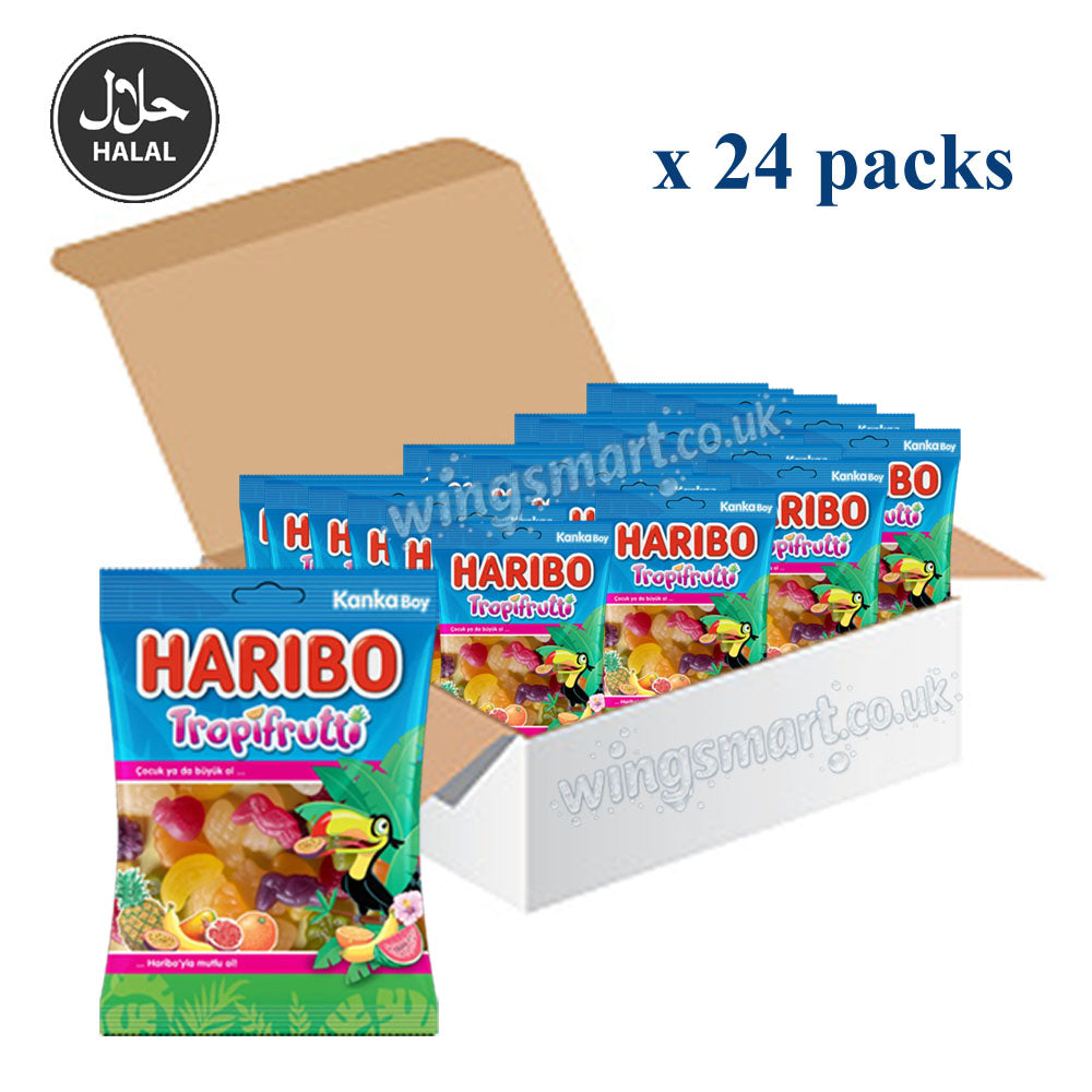 Haribo Halal Tropifrutti 80g