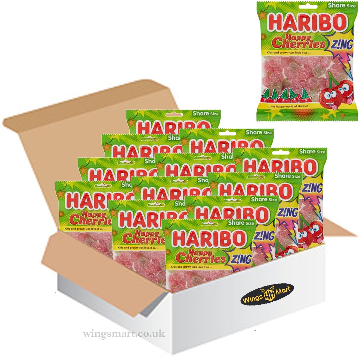 Haribo Share Bags Assorted Sweets 160g