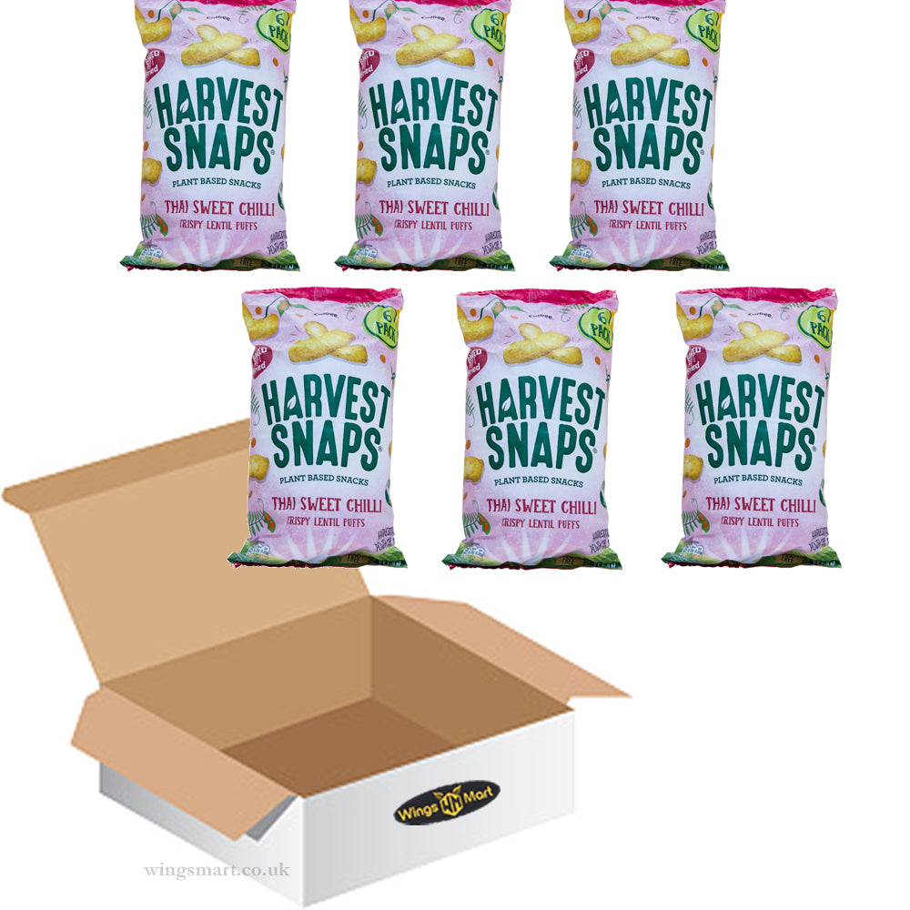 Harvest Snaps Thai Sweet Chilli Puffs 6 x 17g (Box of 6)