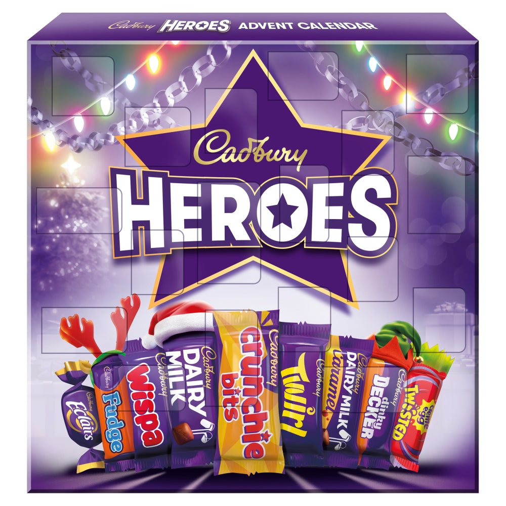 Cadbury Heroes Chocolate Advent Calendar 230g