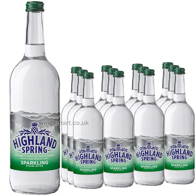 Highland Spring Sparkling Spring Water 750ml