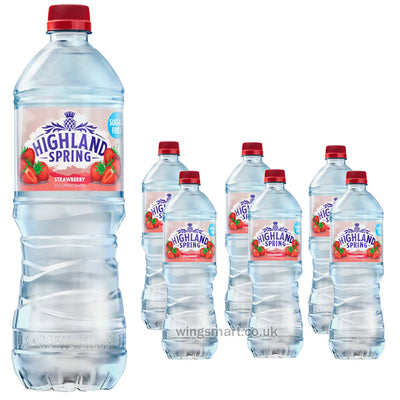 Highland Spring Strawberry Still Spring Water 750ml