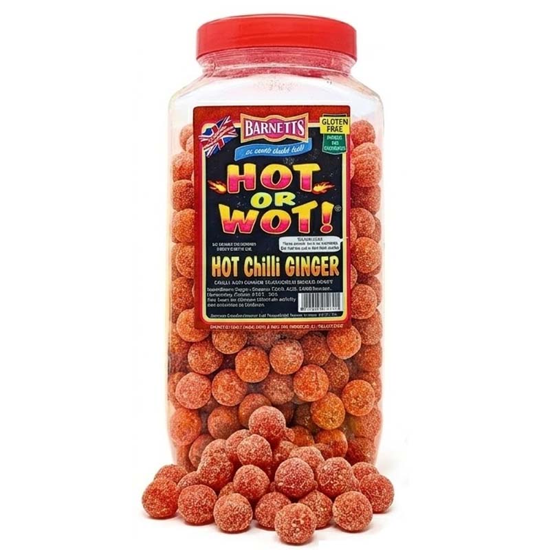 Barnett’s Hot Chilli Ginger Hard Boiled Sweets (1kg–3kg)