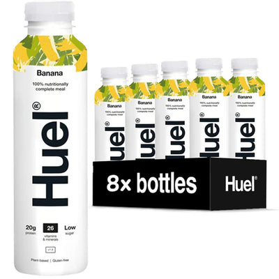 Huel Banana Flavour Ready-to-Drink Complete Meal 500ml (Case of 8)