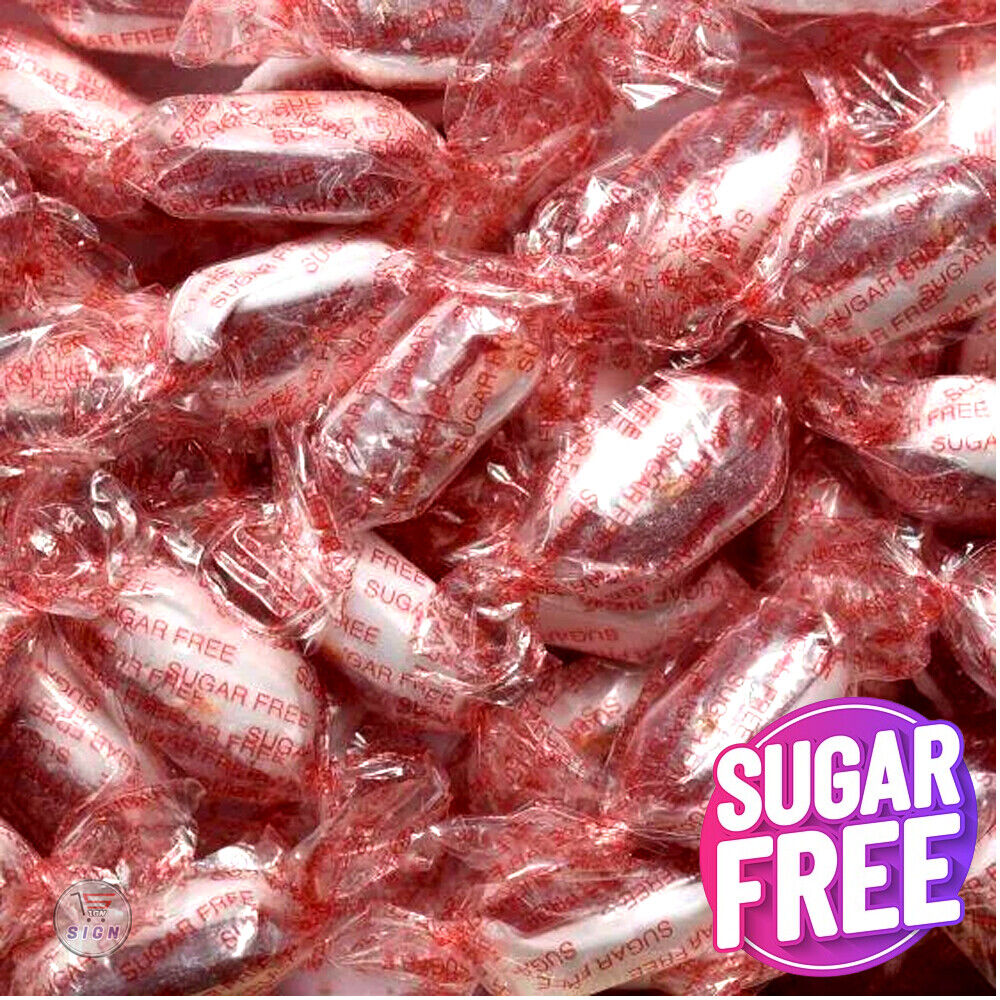 SUGAR FREE Hard Boiled Sweets- Pick And Mix Quality Wrapped Sweets Bag - WingsMart