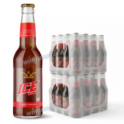 ICE Classic Cola Glass Bottle 330ml