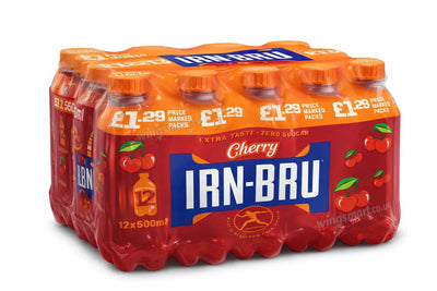 IRN BRU Zero Sugar Cherry 12 x 500ml