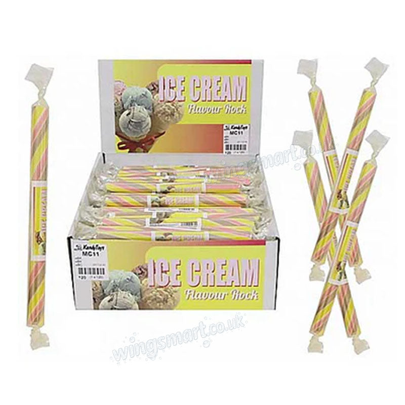 McAdams Assorted Rock Sticks 120 Count – Mixed Flavour Bulk Candy Sticks