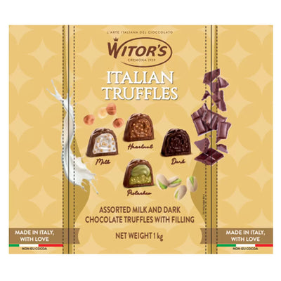 Witor's Italian Assorted Chocolate Truffles 1kg