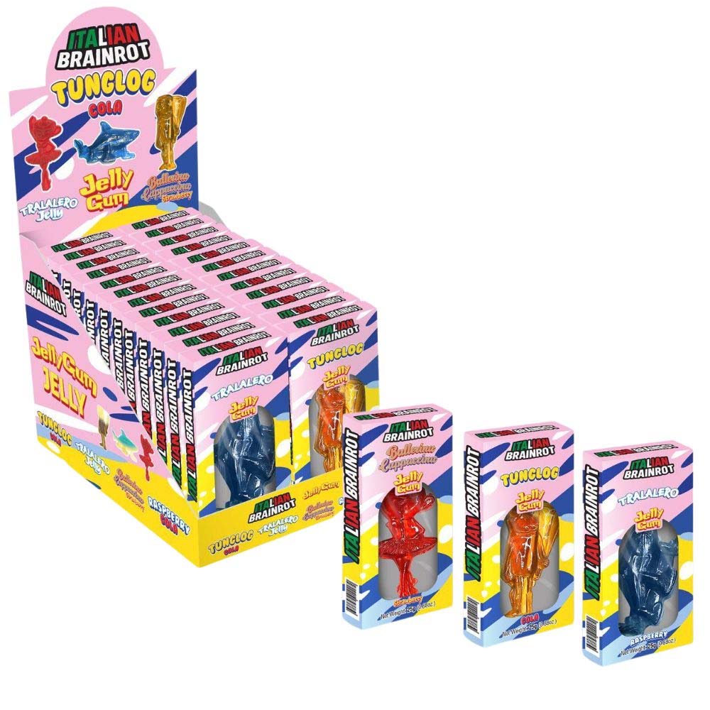 Italian Brainrot Jelly Gum 25g (Box of 24)