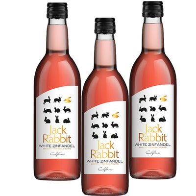 Jack Rabbit White Zinfandel Rosé Wine 187ml