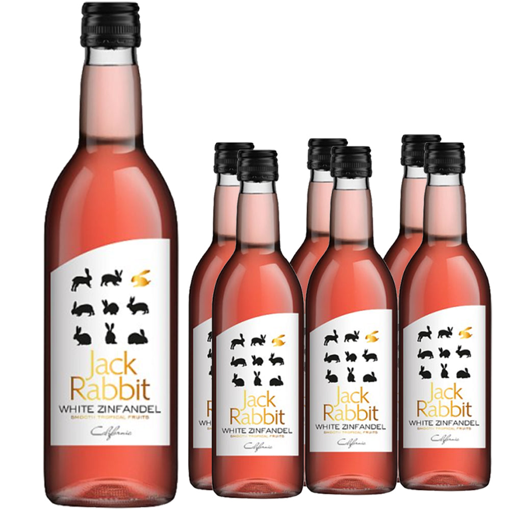 Jack Rabbit White Zinfandel Rosé Wine 187ml