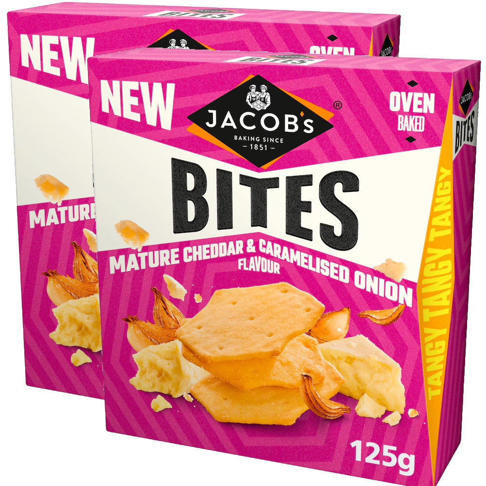 Jacob's Bites Crackers 2 x 125g