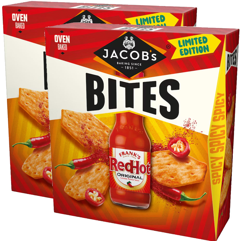Jacob's Bites Crackers 2 x 125g