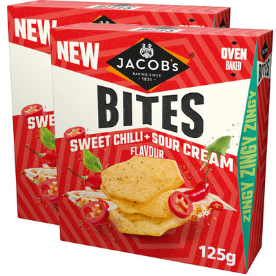 Jacob's Bites Crackers 2 x 125g