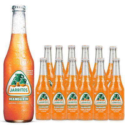 Jarritos Mandarin Natural Flavor Soda 370ml (Case of 12)