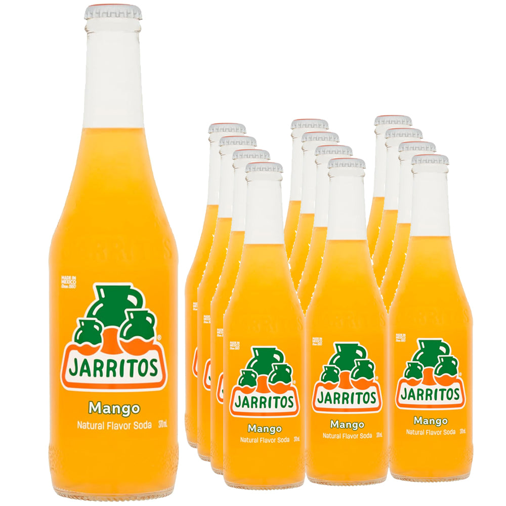 Jarritos Mango Natural Flavor Soda 370ml (Case of 12)