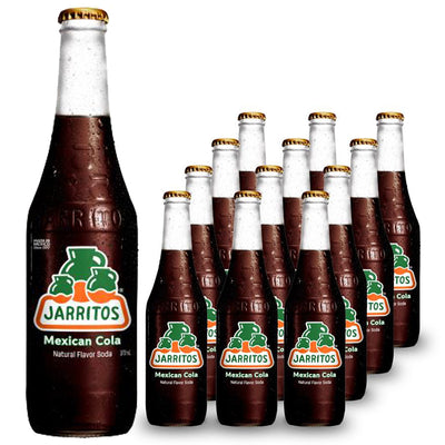 Jarritos Mexican Cola Natural Flavor Soda 370ml (Case of 12)