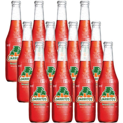 Jarritos Strawberry Natural Flavor Soda 370ml (Case of 12)