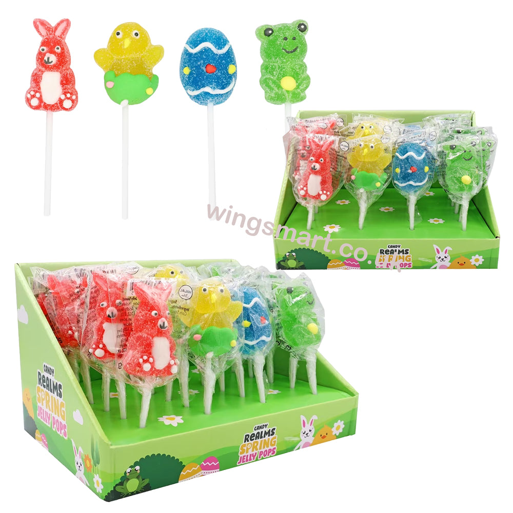 Candy Realms Spring & Easter Lollipops – Assorted Packs