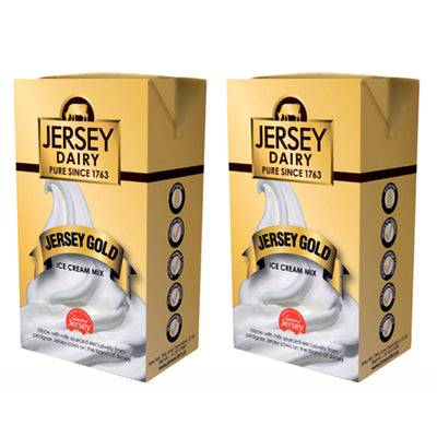 Jersey Dairy Jersey Gold Ice Cream Mix 1L (2 Packs)