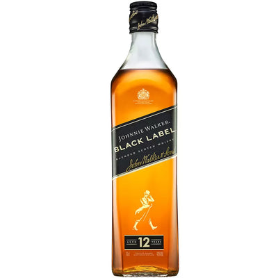 Johnnie Walker Black Label 12 Year Old Blended Scotch Whisky, 70cl