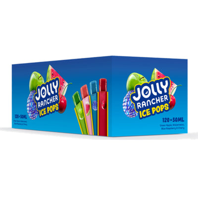Jolly Rancher Ice Pops 50ml ( Pack of 120 )