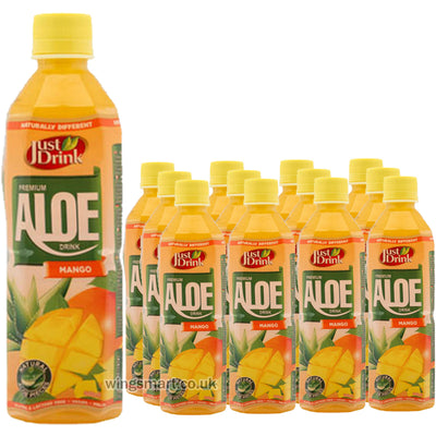 Just Drink Mango Premium Aloe Vera (Pack of 12)