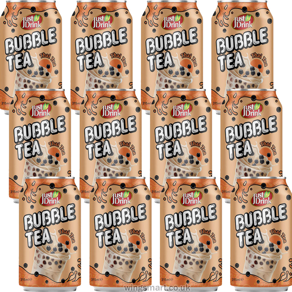 Just Drink Thai Tea Bubble Tea 315ml