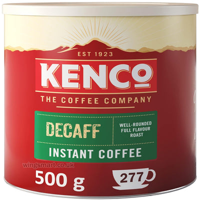 Kenco Decaffeinated Instant Coffee Granules, 500g