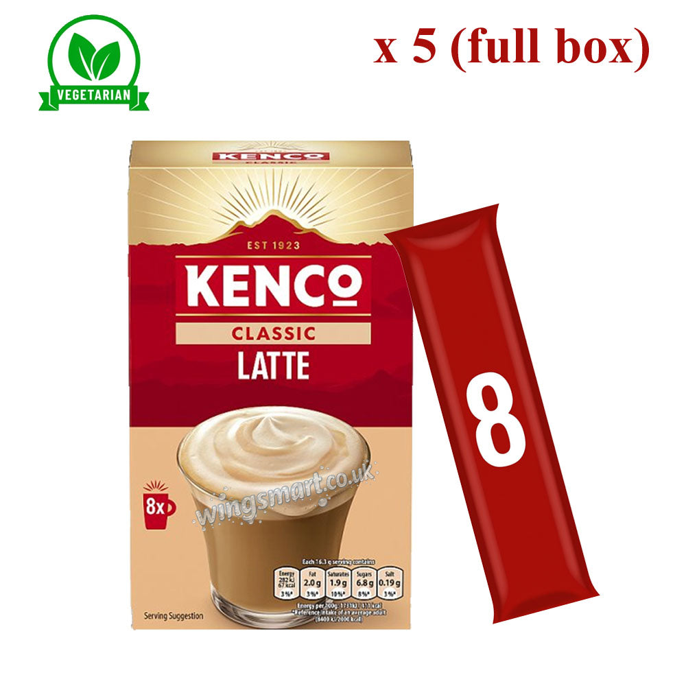 Kenco Instant Coffee 8 Sachets Duo Cappuccino & Latte