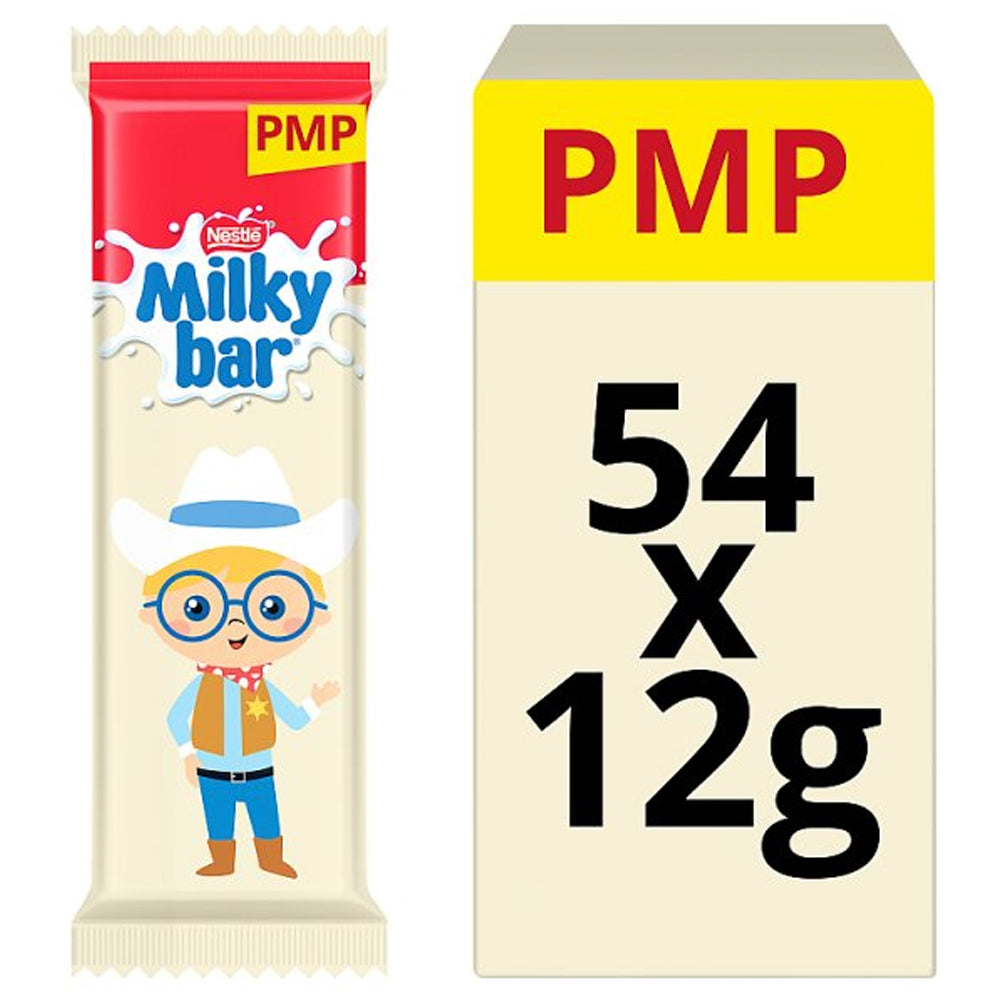 Milkybar Kid White Chocolate Bar 12g PMP (Box of 54)
