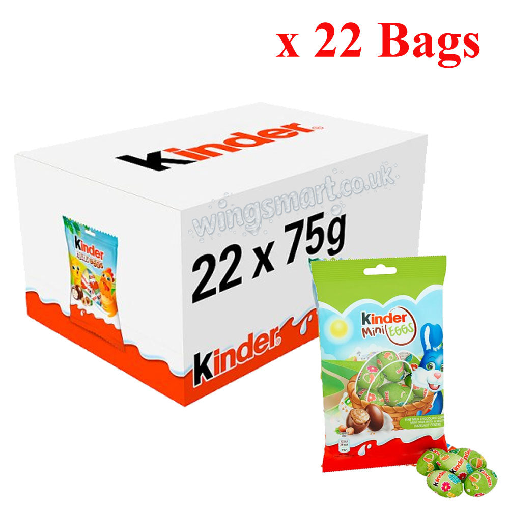 Easter Mini Eggs Assorted Collections Bags – Milk, White & Chocolate Orange Eggs (Full box)