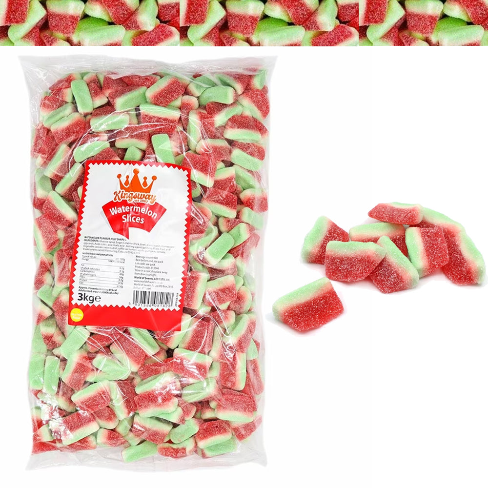 Kingsway Fizzy Watermelon Slices (1kg to 3kg)