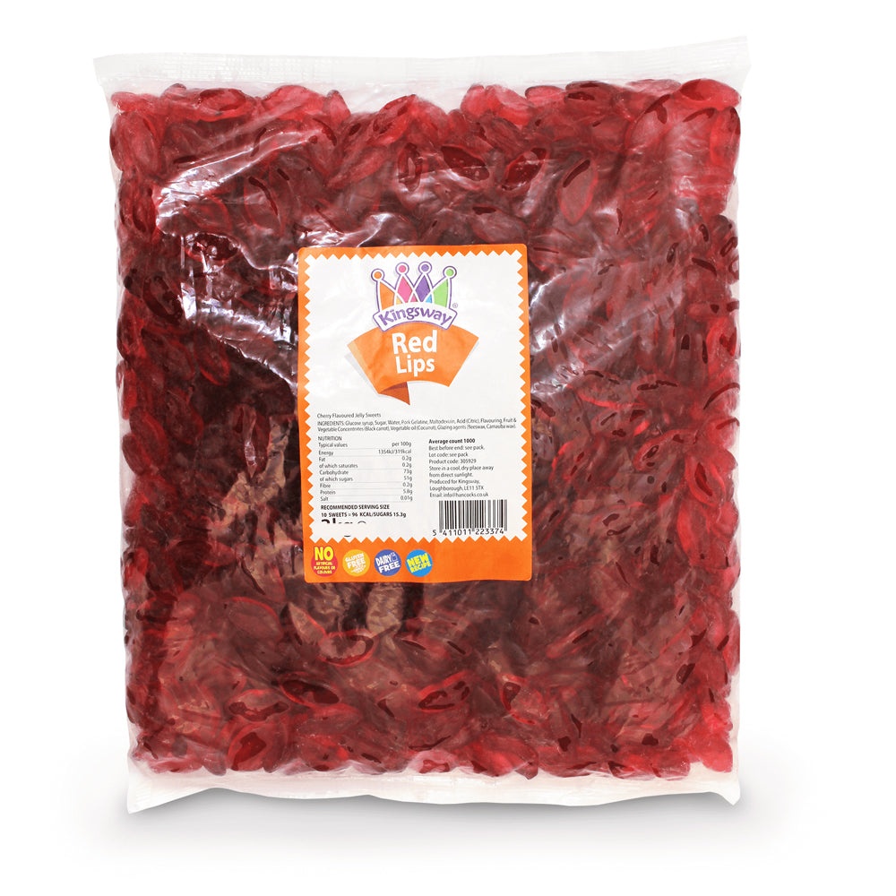 Kingsway Juicy Red Lips – Bulk Buy